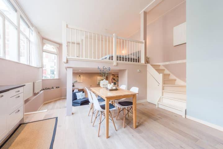 Hip Split Level Apartment On The Ground Floor Amsterdam Exteriér fotografie